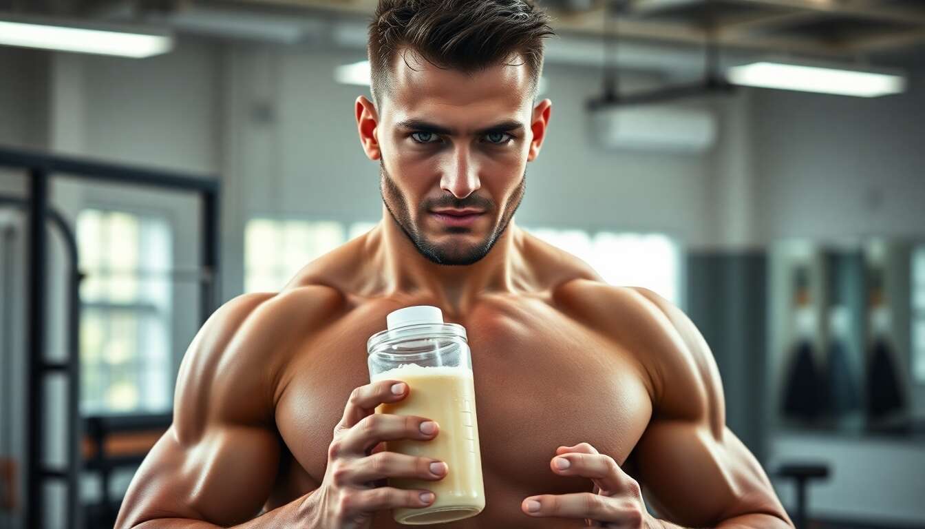 Compléments alimentaires et gain musculaire