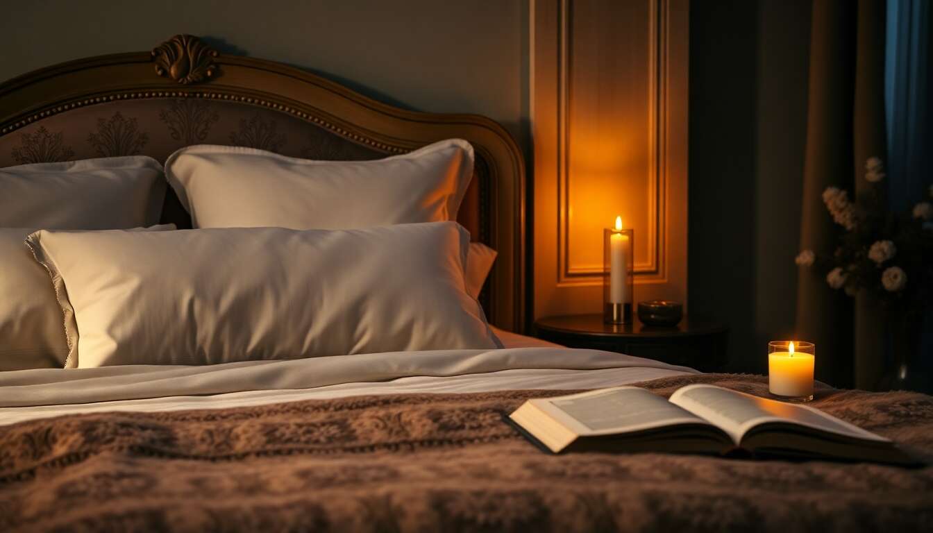 Rituels de détente avant le coucher