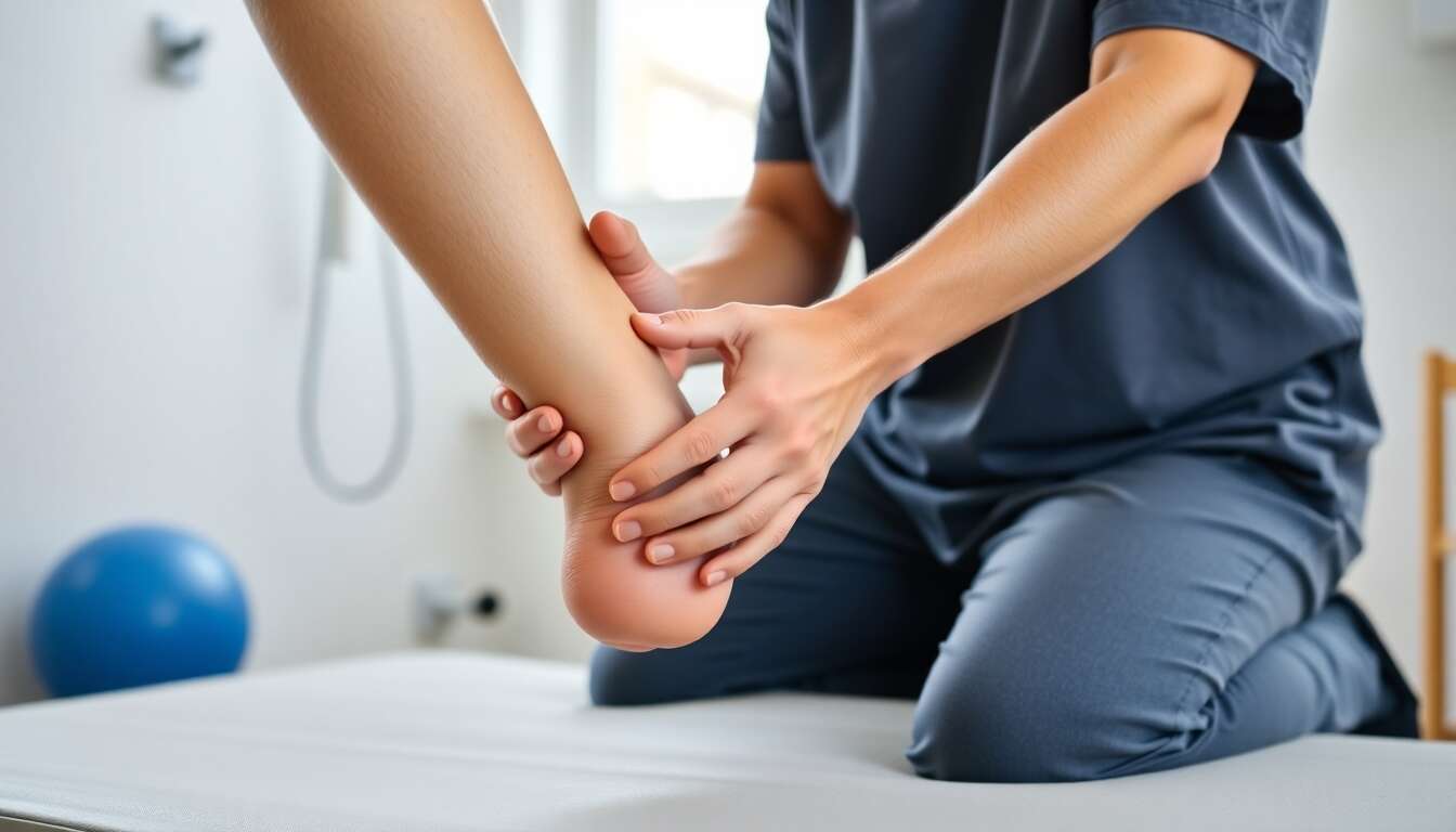 Tendinite et douleur du tendon d'Achille : conseils de kiné