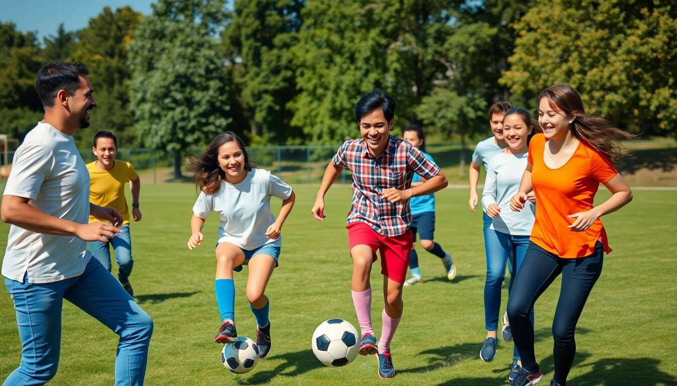 Les sports collectifs les plus bénéfiques pour la santé mentale