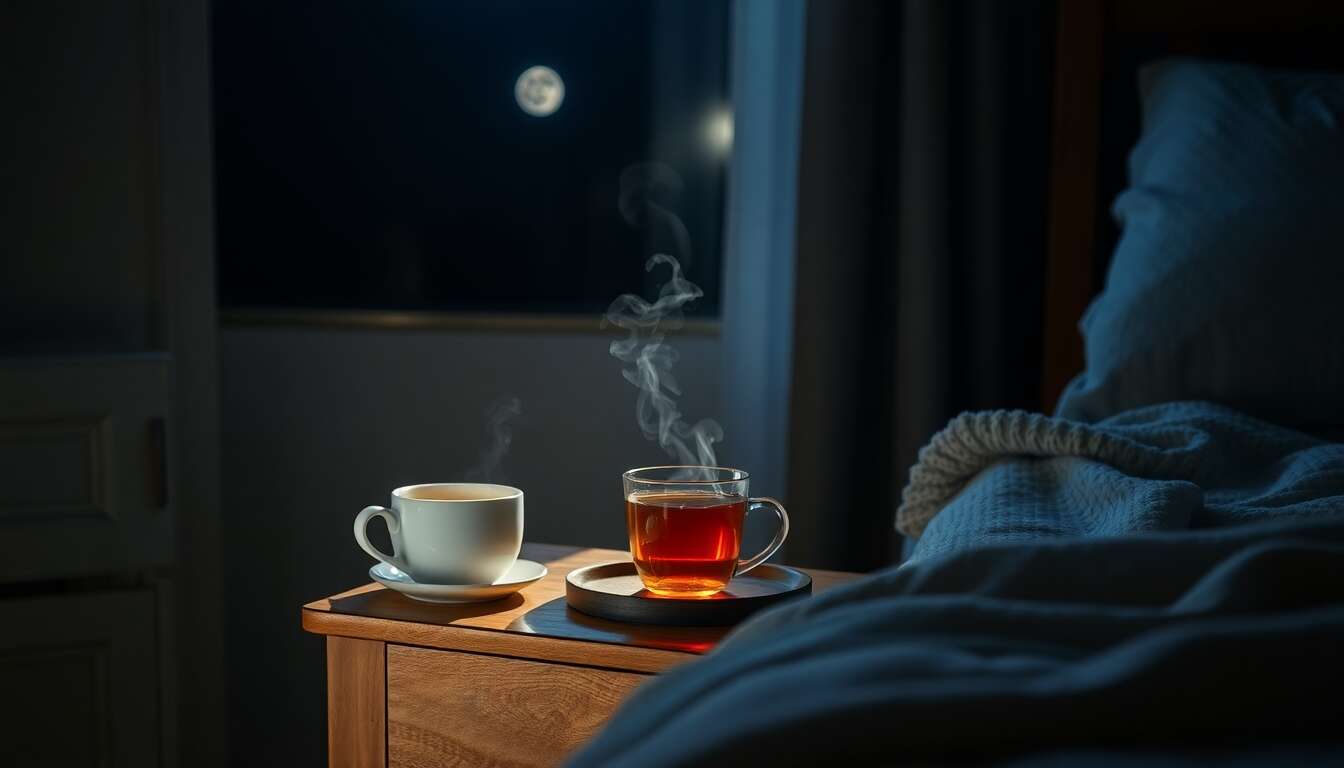 Bienfaits des tisanes dans l'amélioration du sommeil