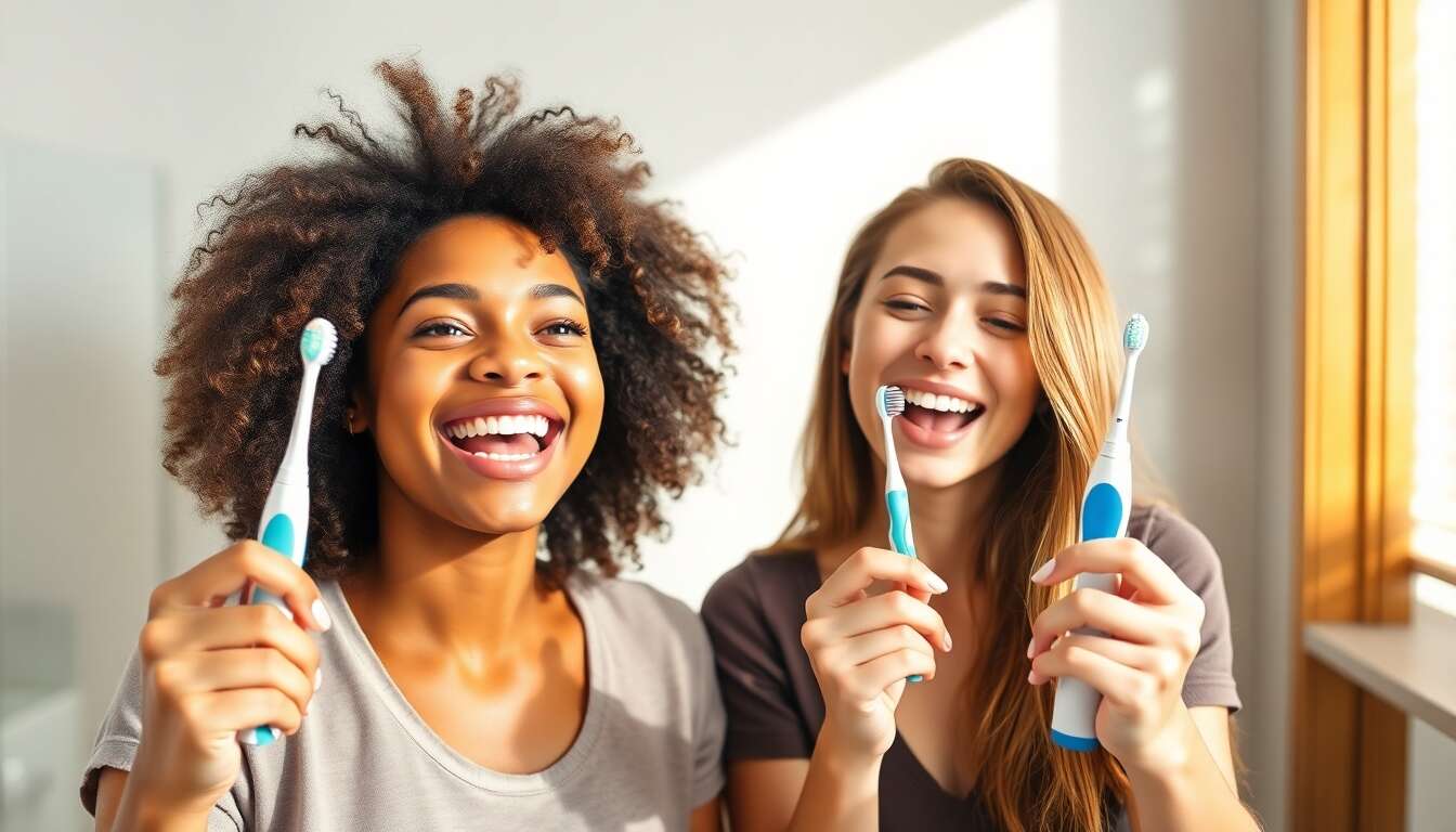 Comparatif : brosse à dents manuelle vs électrique