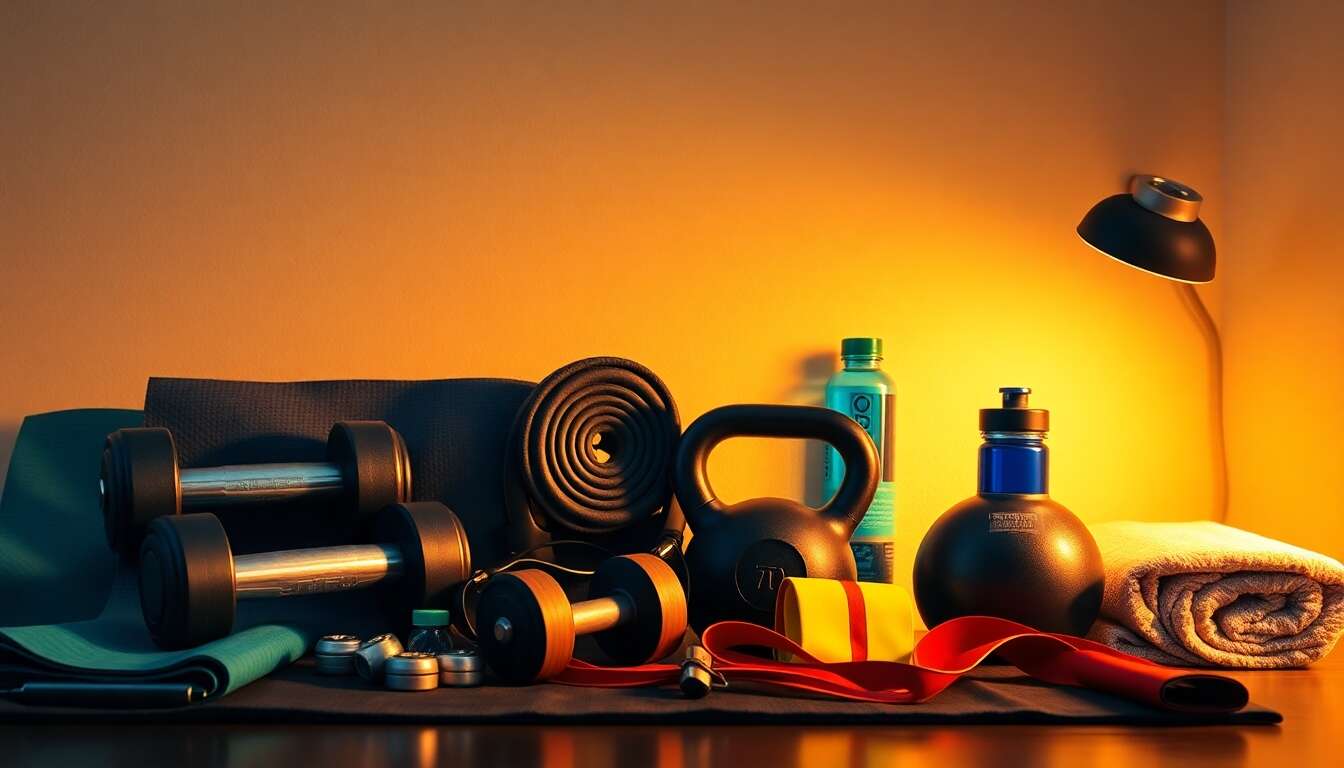 Accessoires indispensables pour la musculation à domicile