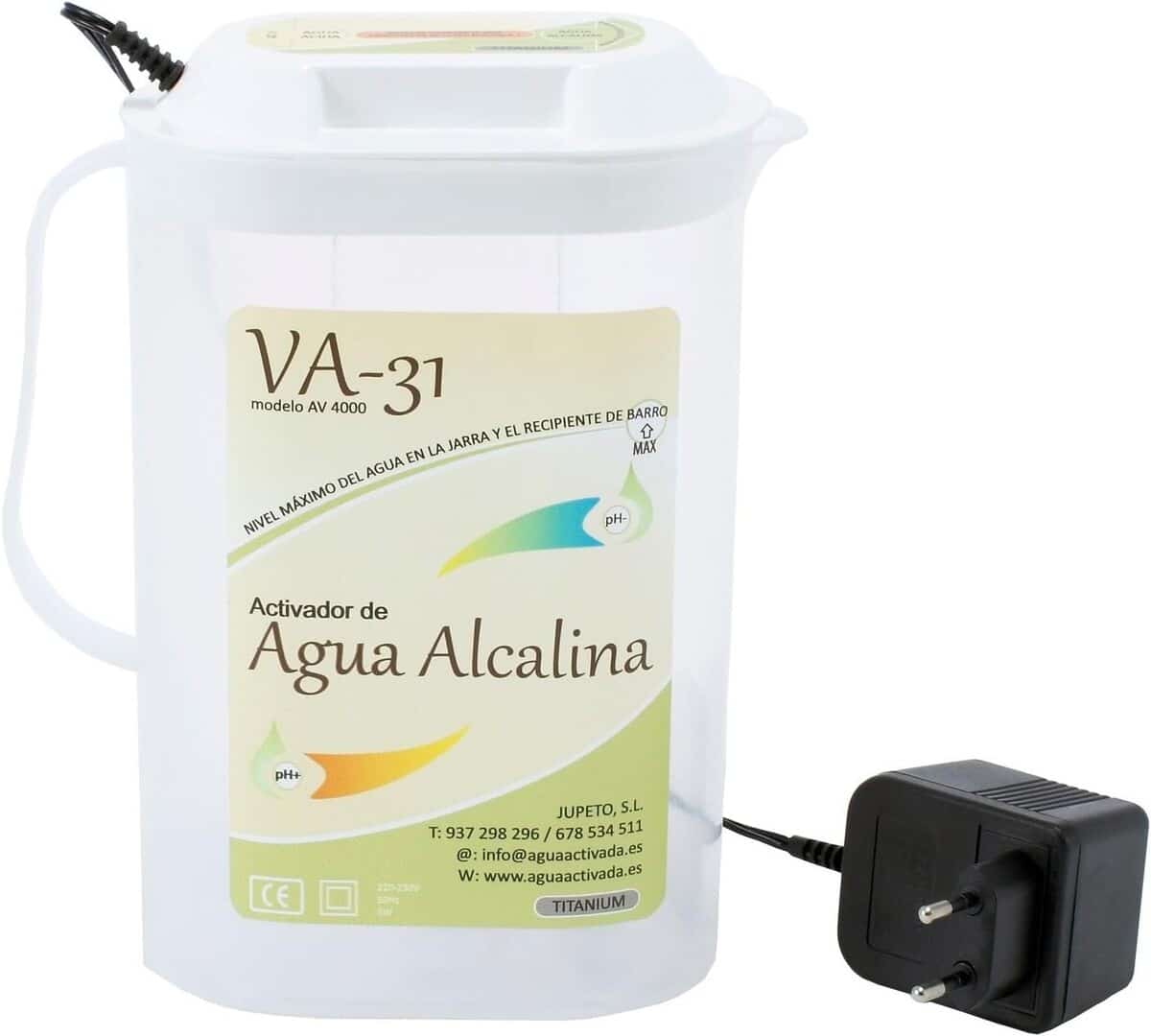 Test : ioniseur d'eau Va-31 Agua Alcalina