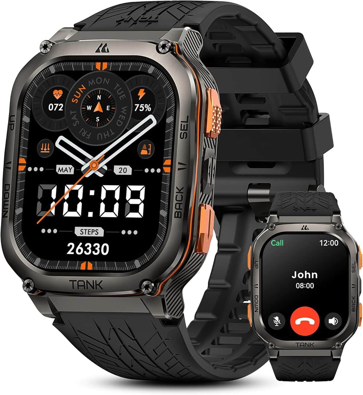 Test : kospet Tank M3 Ultra, smartwatch robuste et endurante