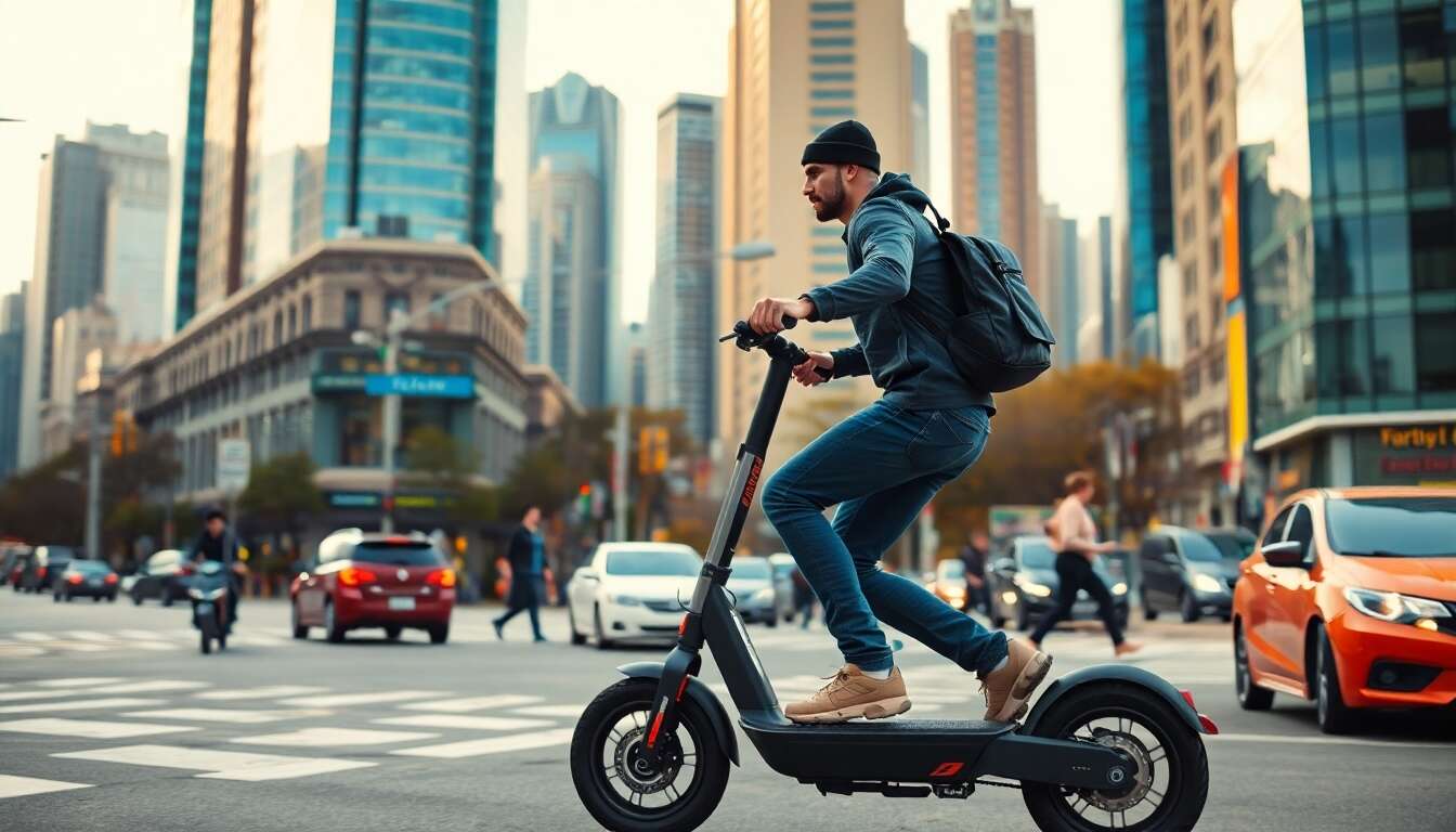 Trottinettes électriques : alliées du sportif urbain