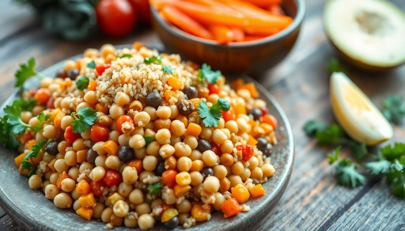 Végétarisme et protéines végétales