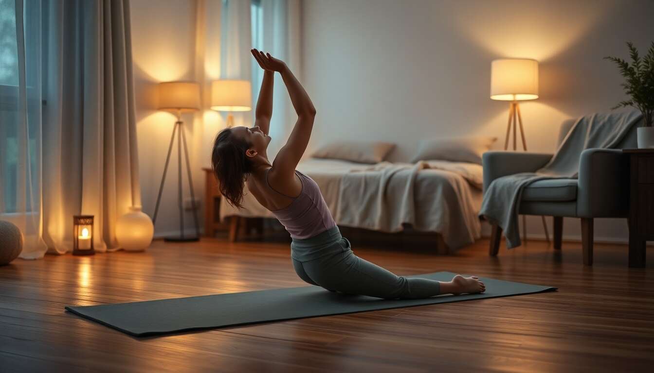 Yoga du soir : postures clés pour bien s'endormir