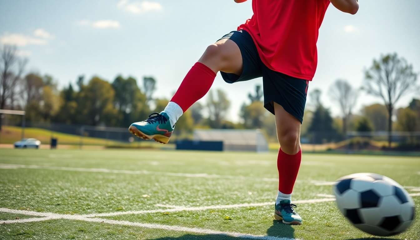 Routine d'échauffement au football : éviter les blessures