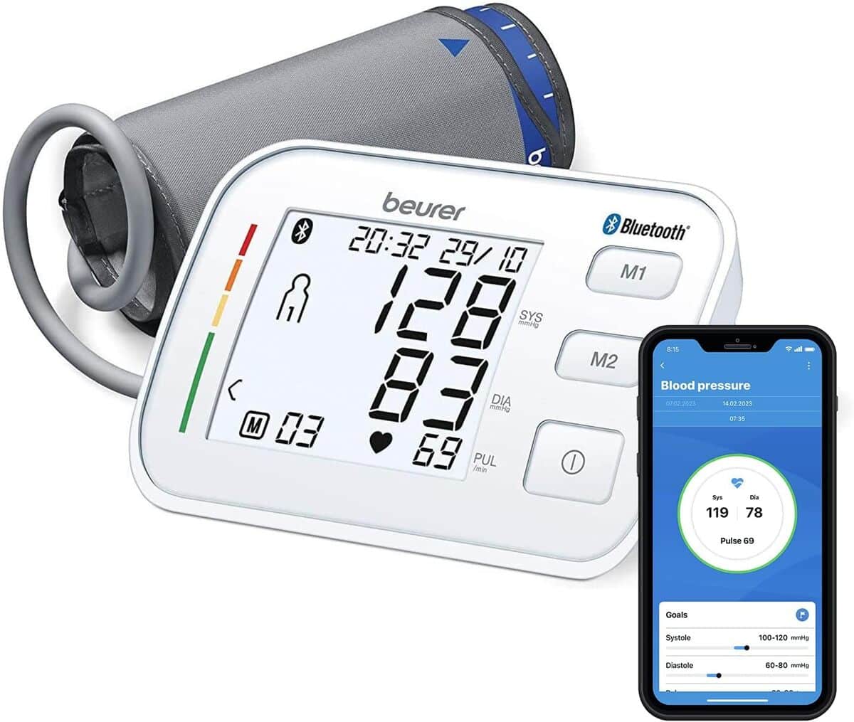 Test du tensiomètre Beurer BM 57 : précision et connectivité Bluetooth
