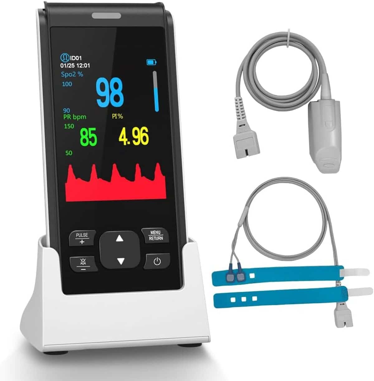 Test : oxymètre de pouls HealthTree, moniteur polyvalent pour enfants