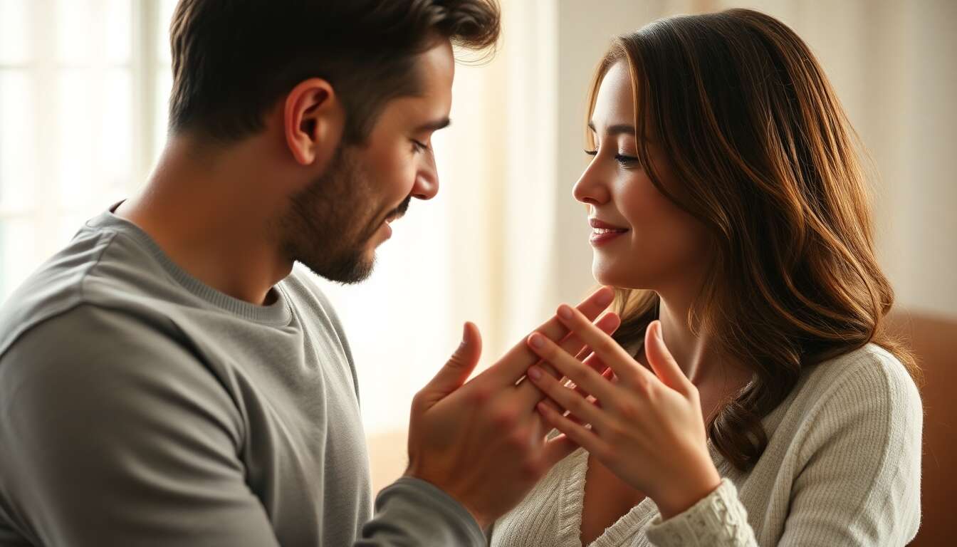 La communication non verbale dans les relations intimes