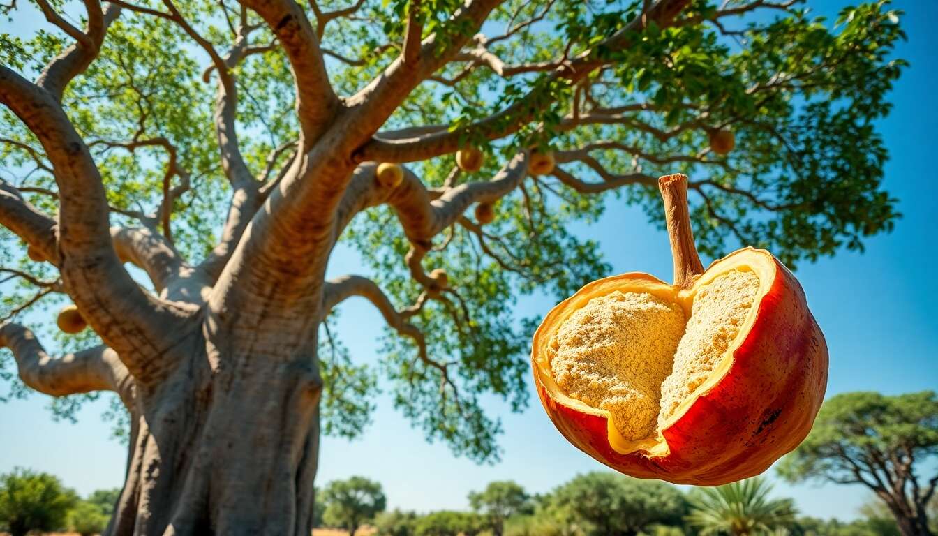 Baobab : un superfruit riche en vitamine C pour l'énergie