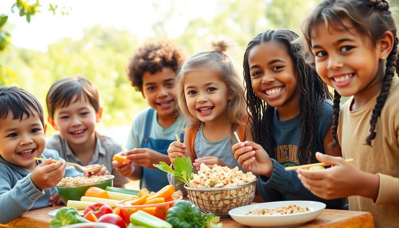 Les bases d'une nutrition adaptée aux enfants actifs