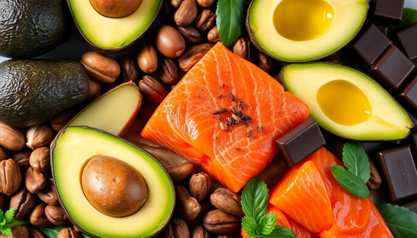 Les principaux aliments riches en bons gras