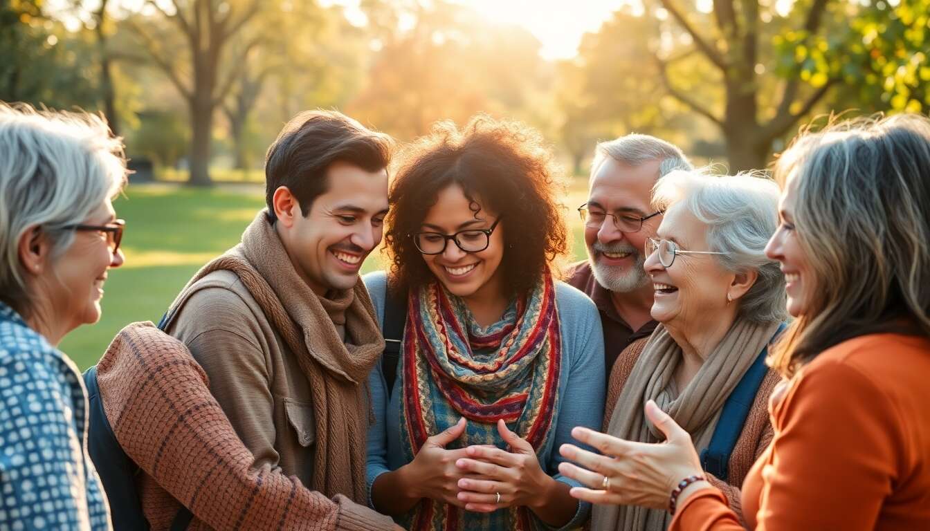 Le rôle du soutien social dans l'épanouissement personnel