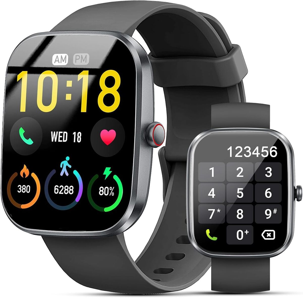 Test de la montre connectée 1.91" avec appel Bluetooth et suivi santé