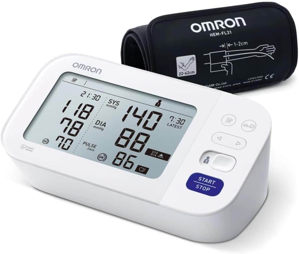 Test du tensiomètre automatique Omron M6 Comfort
