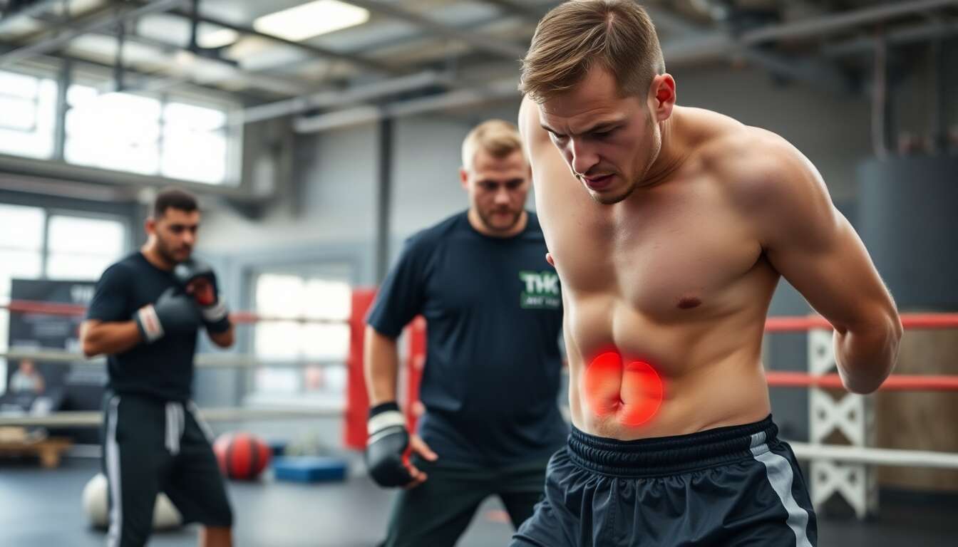 Douleurs à l'aine : boxe et arts martiaux