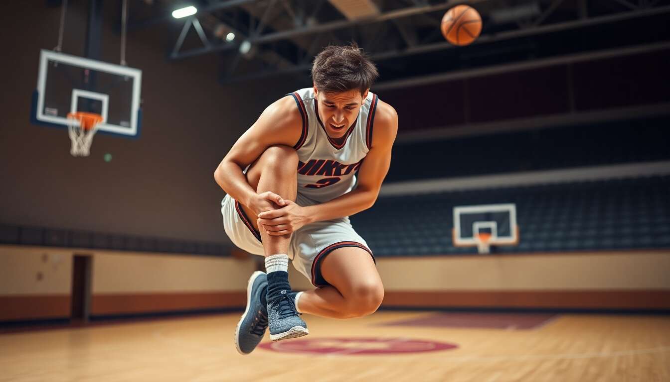 Rupture des ligaments croisés du genou : impact chez le basketteur