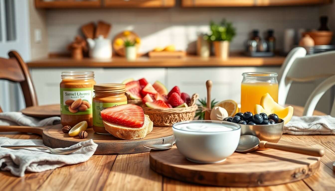 Alternatives Saines à la Confiture au Petit Déjeuner