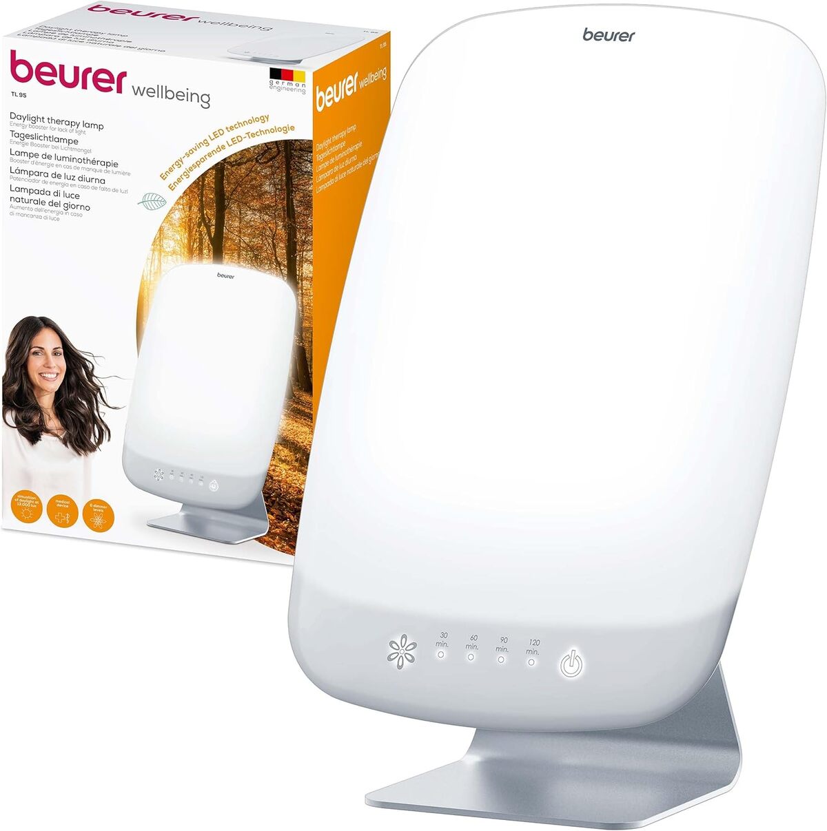 Test de la lampe Beurer TL 95 : lumière du jour à 14 000 lux