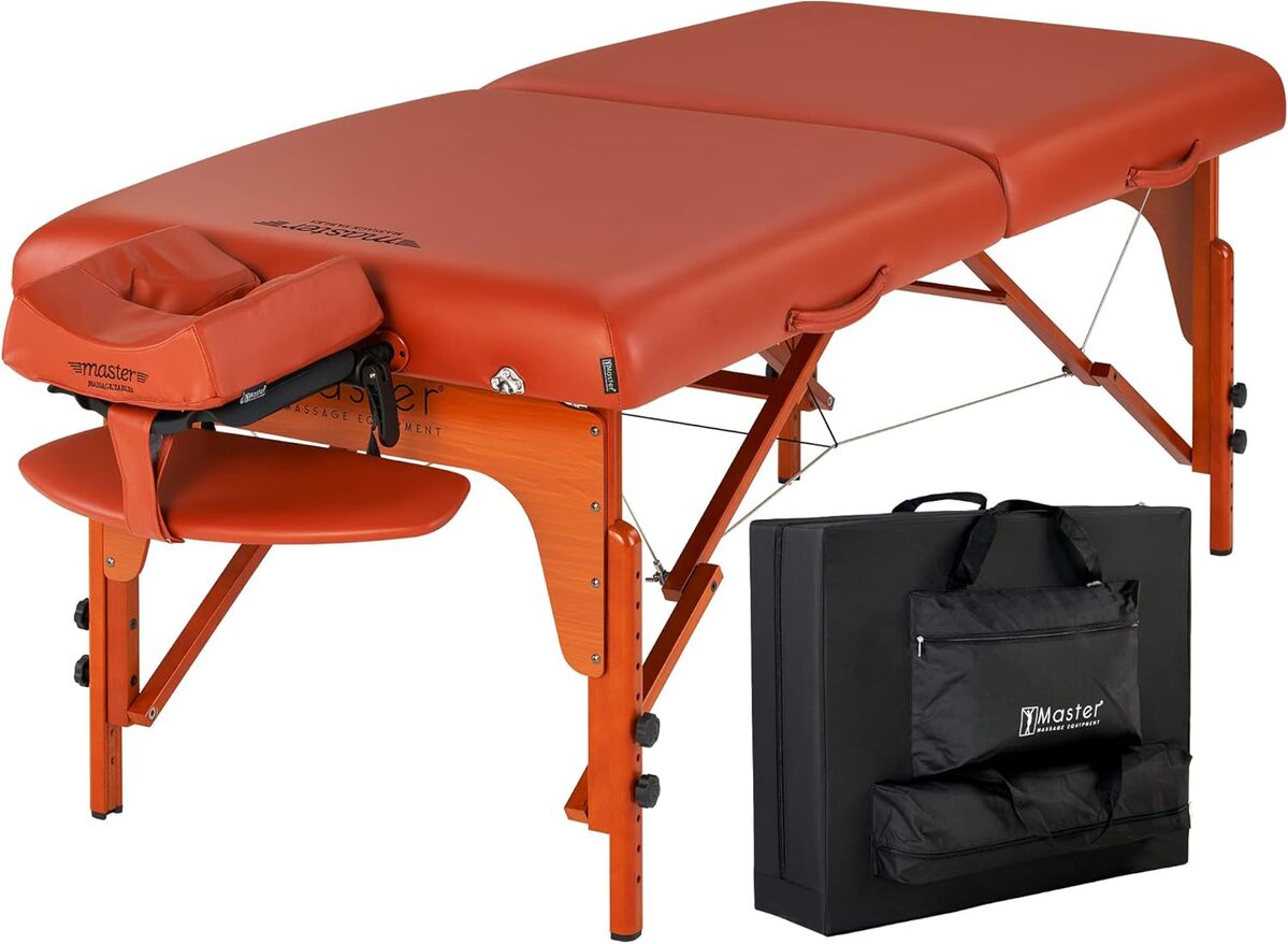 Test de la table de massage portable Master Massage Santana Pro