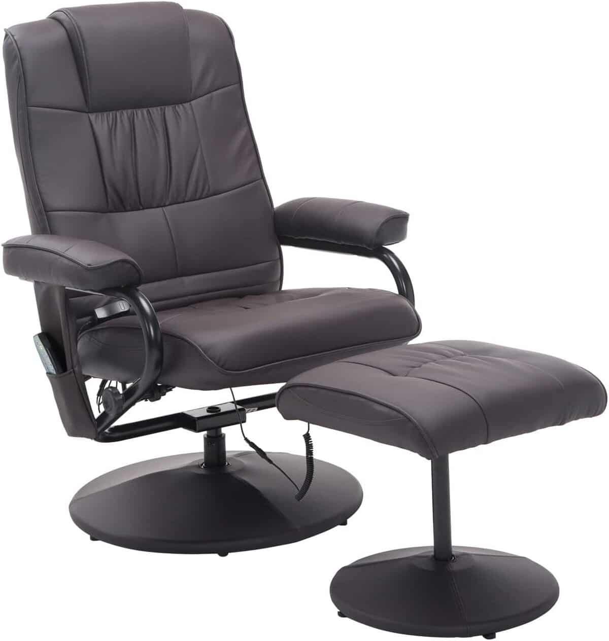 Test : fauteuil de massage électrique HOMCOM inclinable chocolat