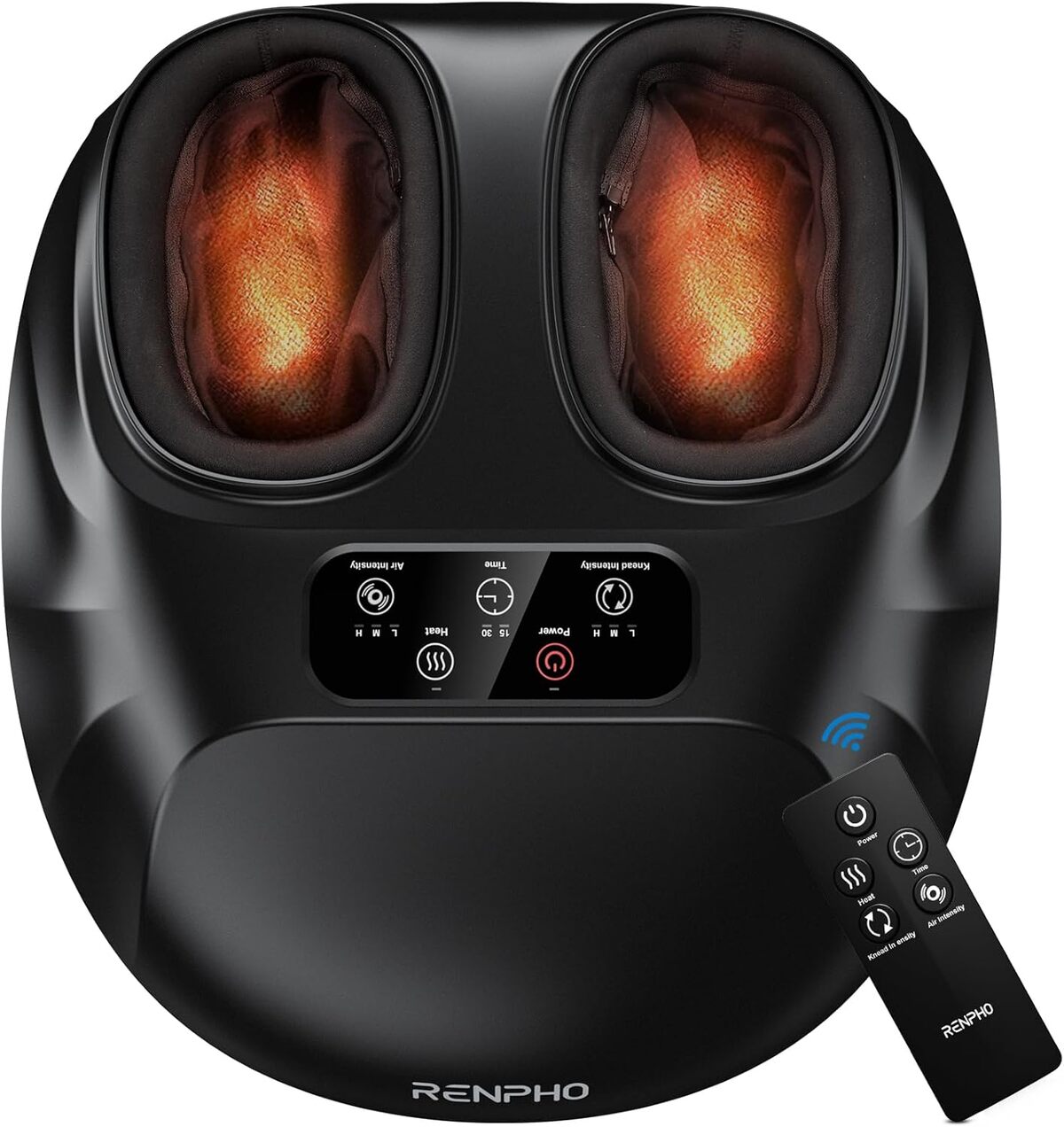 Test : renpho appareil de massage des pieds grande taille avec télécommande