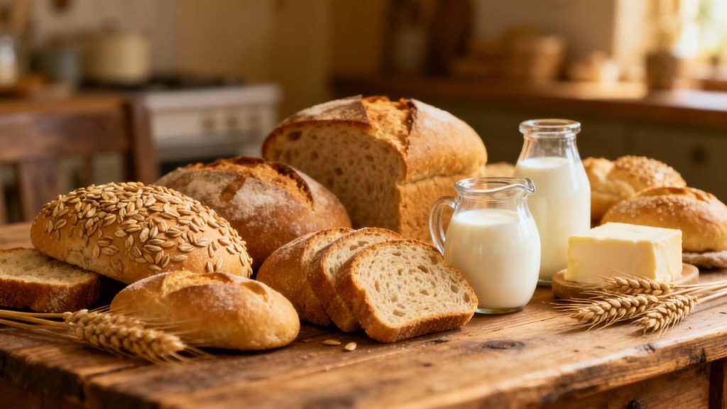 Gluten et lait : leur impact sur l'intestin