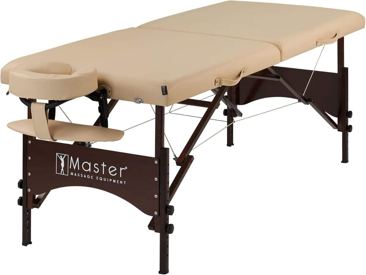 Test de la table de massage portable Master Massage Argo