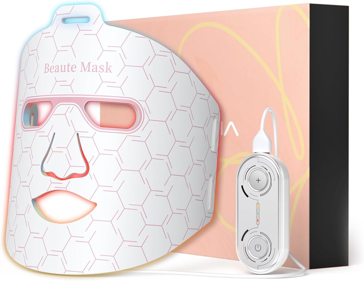Test de l'IBORRIA : masque visage LED anti-âge en silicone