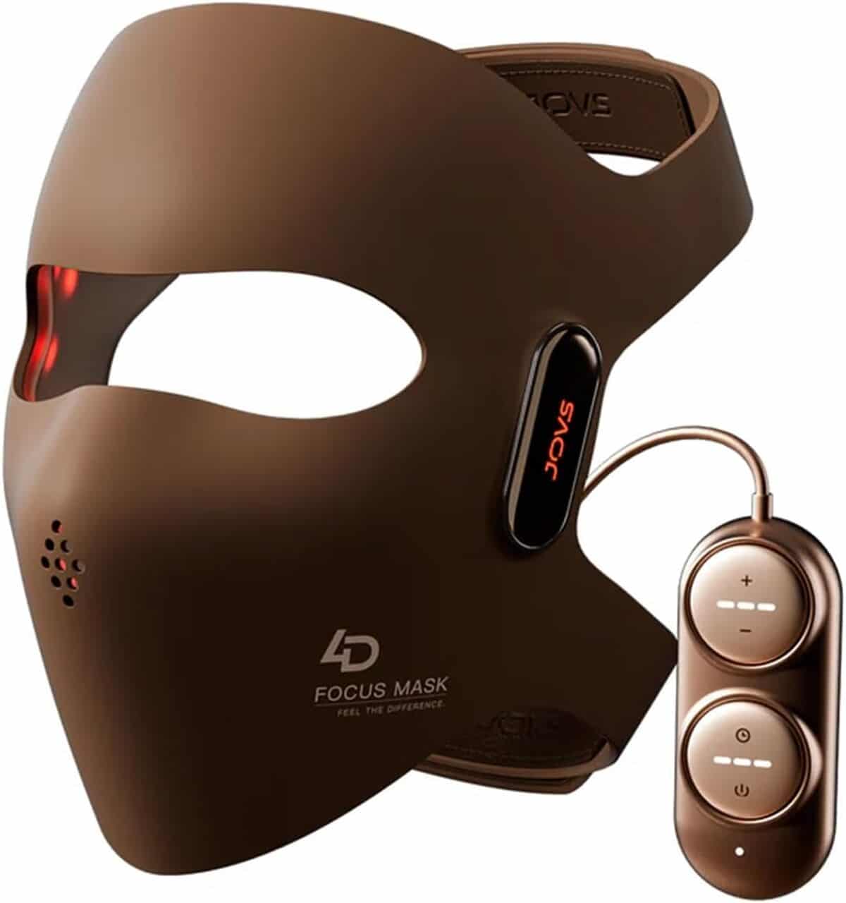 Test du masque de luminothérapie JOVS 4D : soins de peau avancés