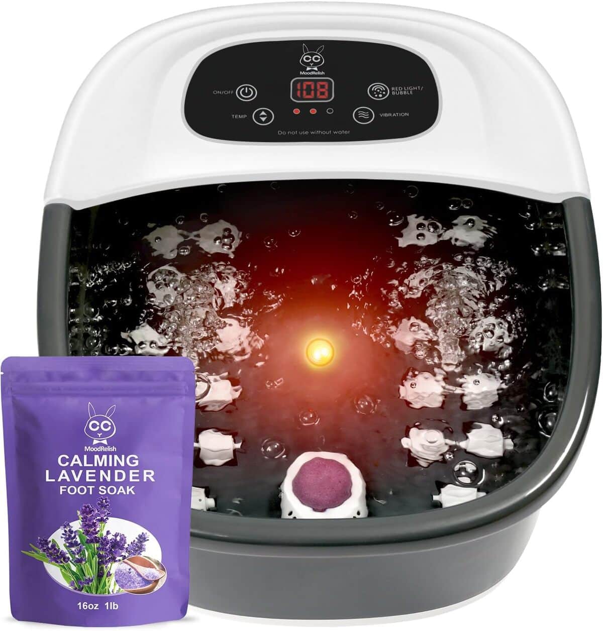 Test du masseur de pieds MoodRelish : bulles et chaleur relaxantes