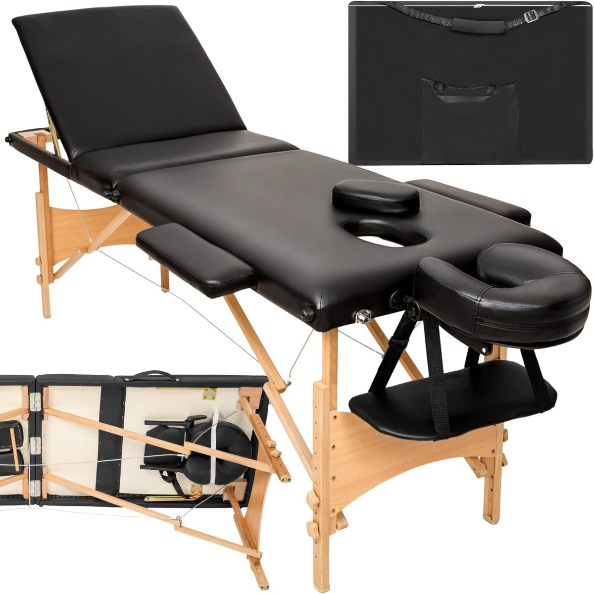 Test : table de massage pliante TecTake® 3 zones