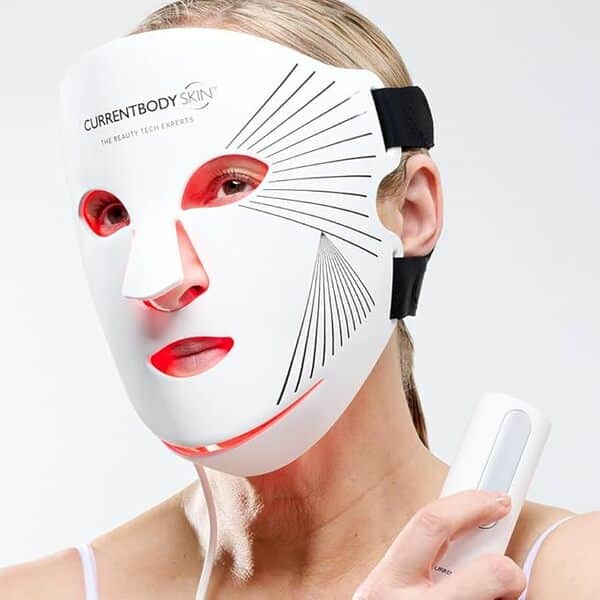 CurrentBody Masque de luminothérapie à LED pour la peau : Série 2 | Masque facial à LED à lumière rouge pour un anti-âge avancé | Longueurs d'onde rouge, proche infrarouge et proche infrarouge profond