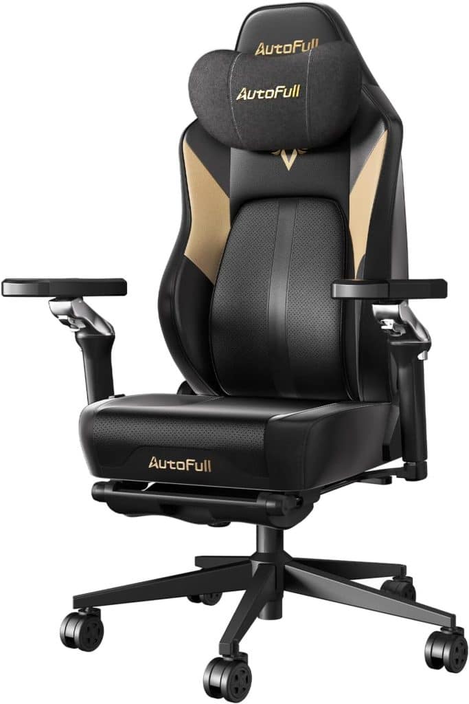 Test de la chaise gaming AutoFull M6 Ultra avec massage et confort optimal