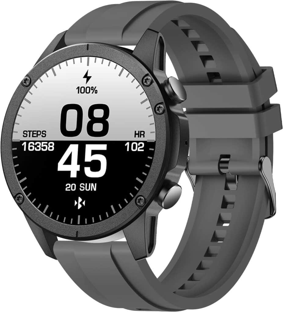 Test : montre connectée avec appels Bluetooth 1.43" AMOLED et plus de 120 sports