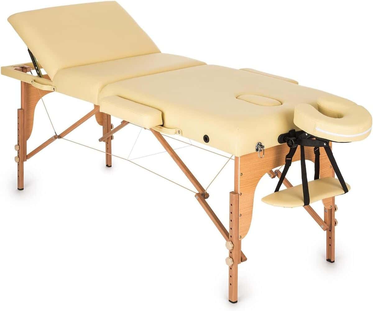 Test : table de massage pliante Klar Fit MT 500, confort et praticité