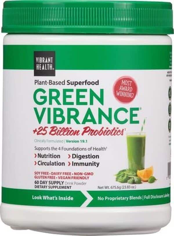 Vibrant Health, Green Vibrance, 500 g