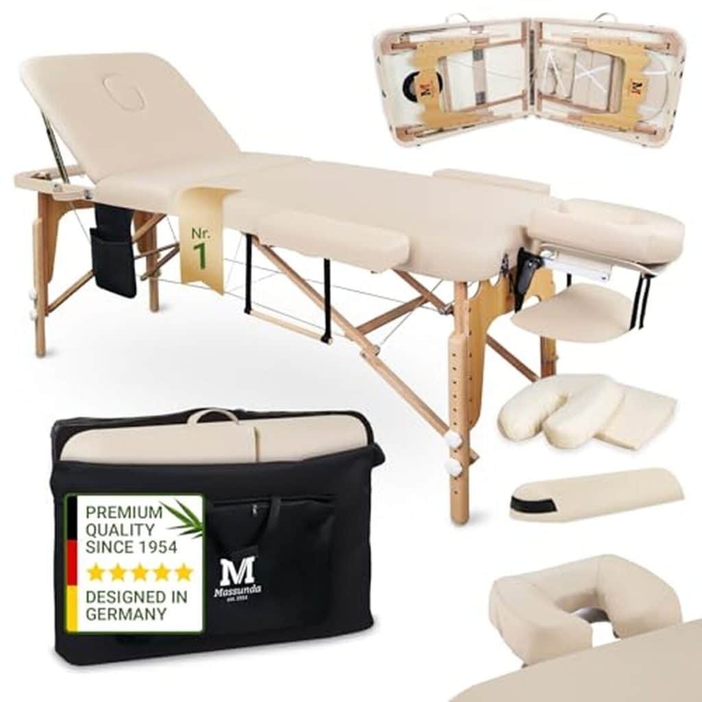 Test de la chaise de massage pliable Massunda tout inclus