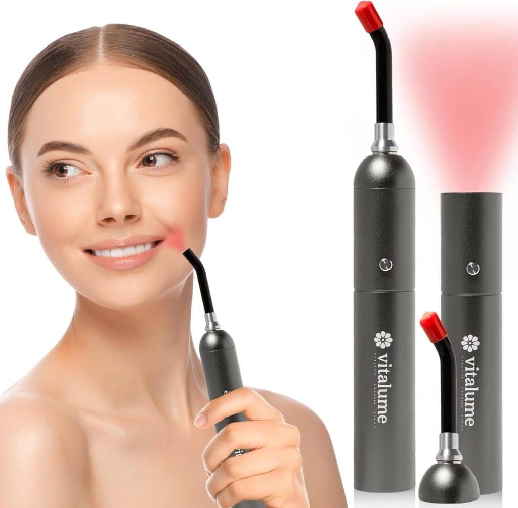 Test de la lampe torche Vitalume 2 en 1 : soulagement par lumière rouge