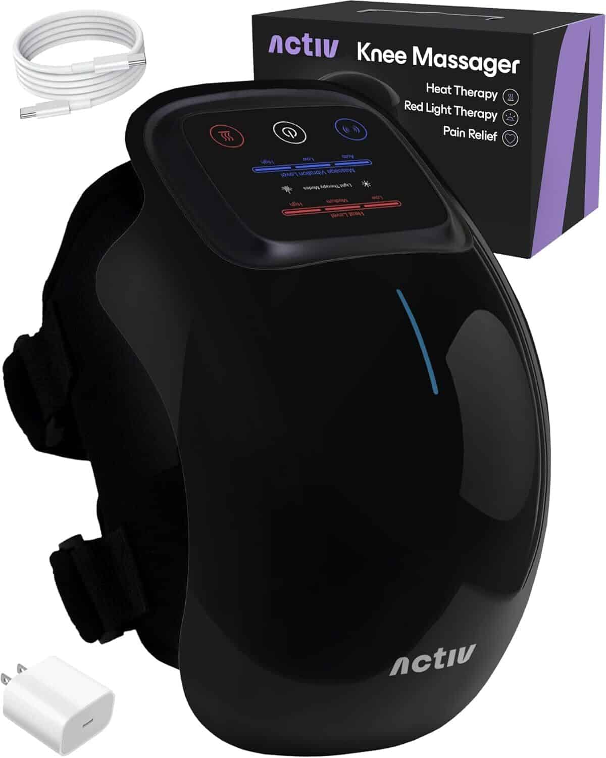 Test du masseur de genou Activ : chaleur et vibrations innovantes