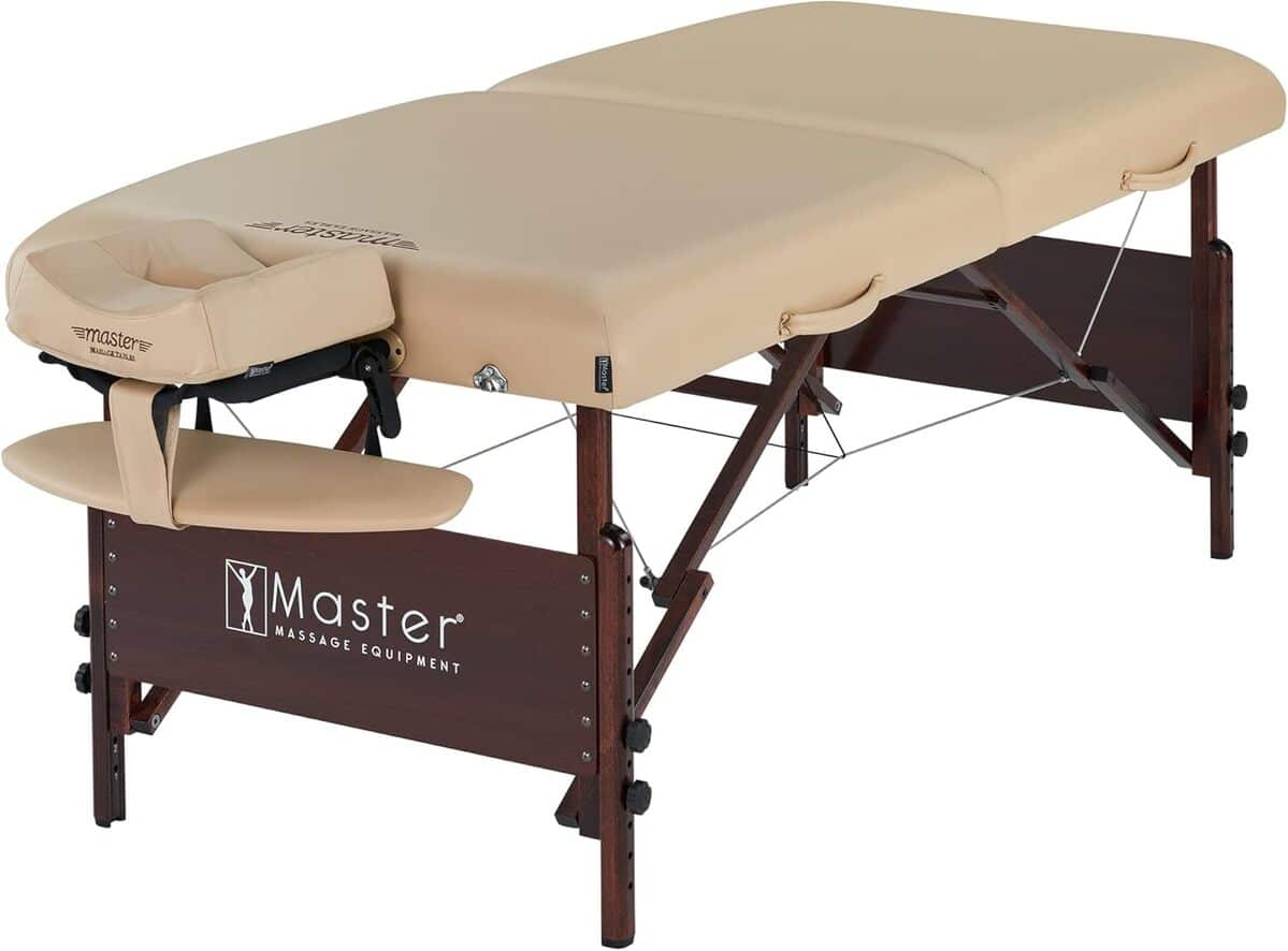 Test : table de massage Master Massage Del Ray, portable et robuste