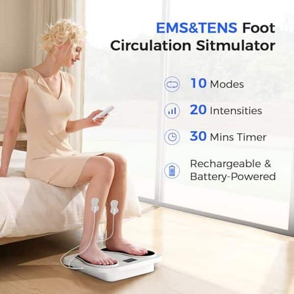 Découvrez comment le stimulateur TENS EMS peut aider à soulager la neuropathie des pieds grâce à un massage efficace et personnalisé.