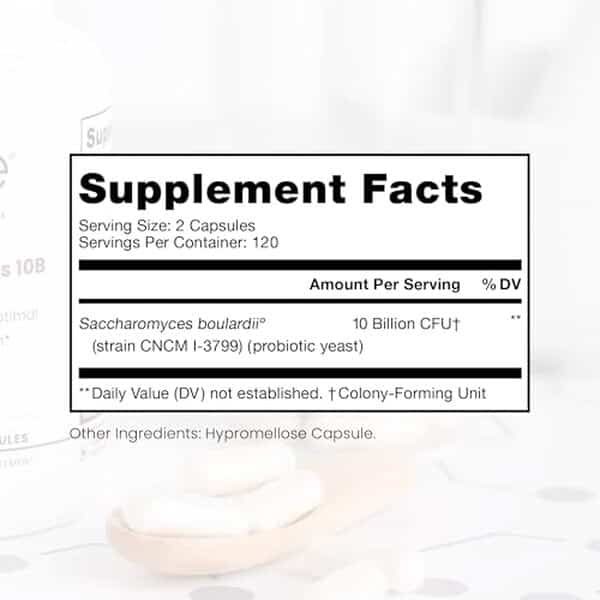 Découvrez l'efficacité et la qualité des probiotiques Saccharomyces Boulardii, leur impact positif sur la santé intestinale et pourquoi ils sont essentiels dans votre routine bien-être.