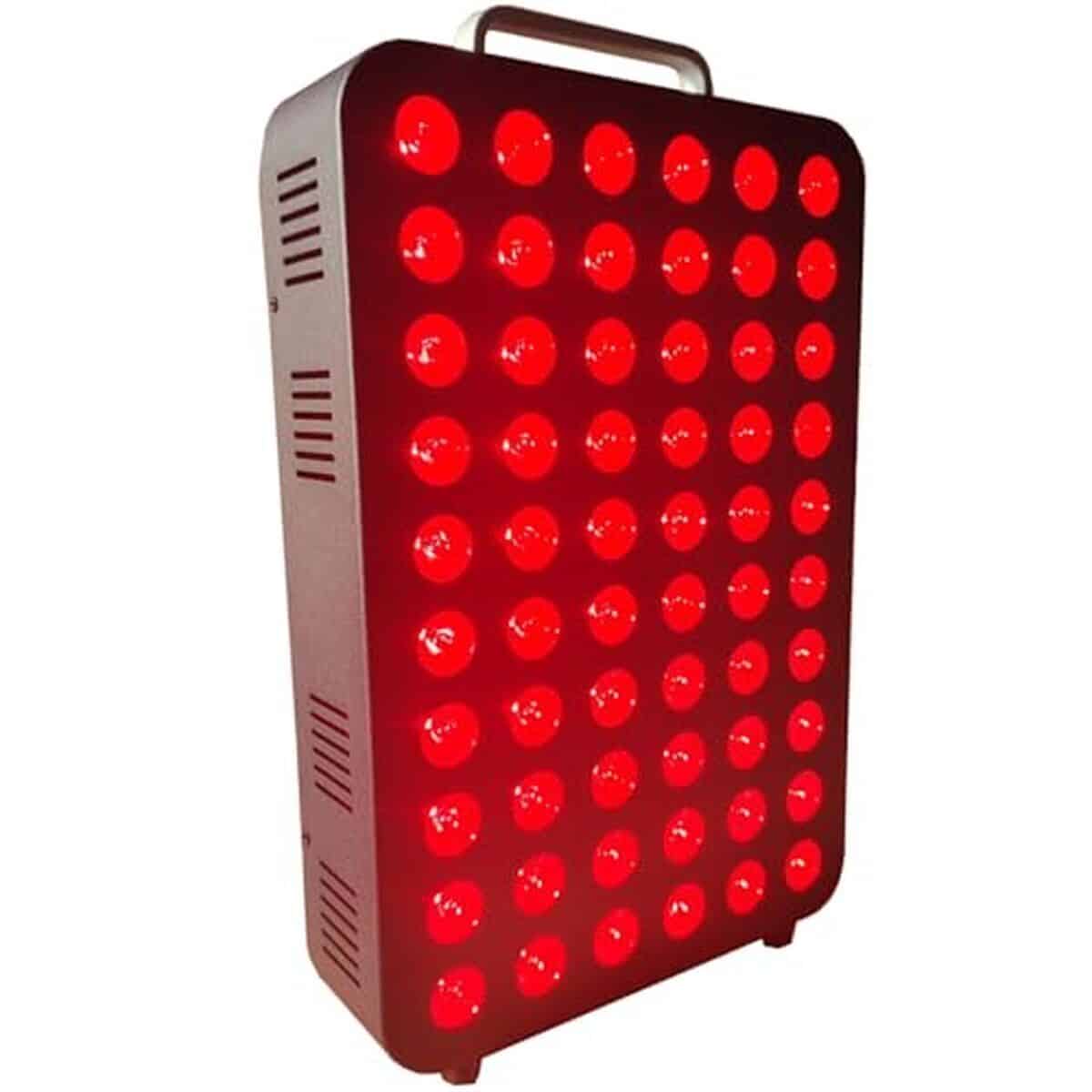 Test appareil de luminothérapie à lumière rouge 60 LED, soulagement et soin de la peau