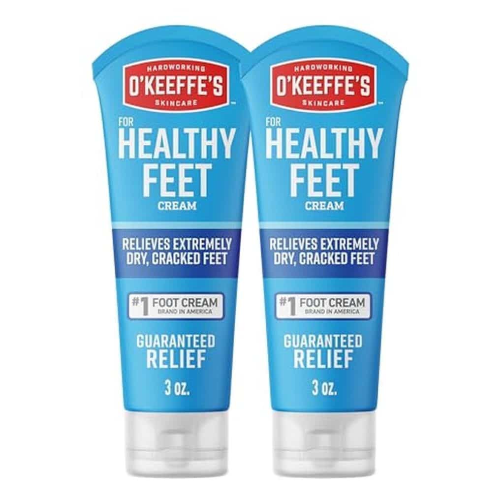 Test de la crème pieds healthy O'Keeffe's en duo pack