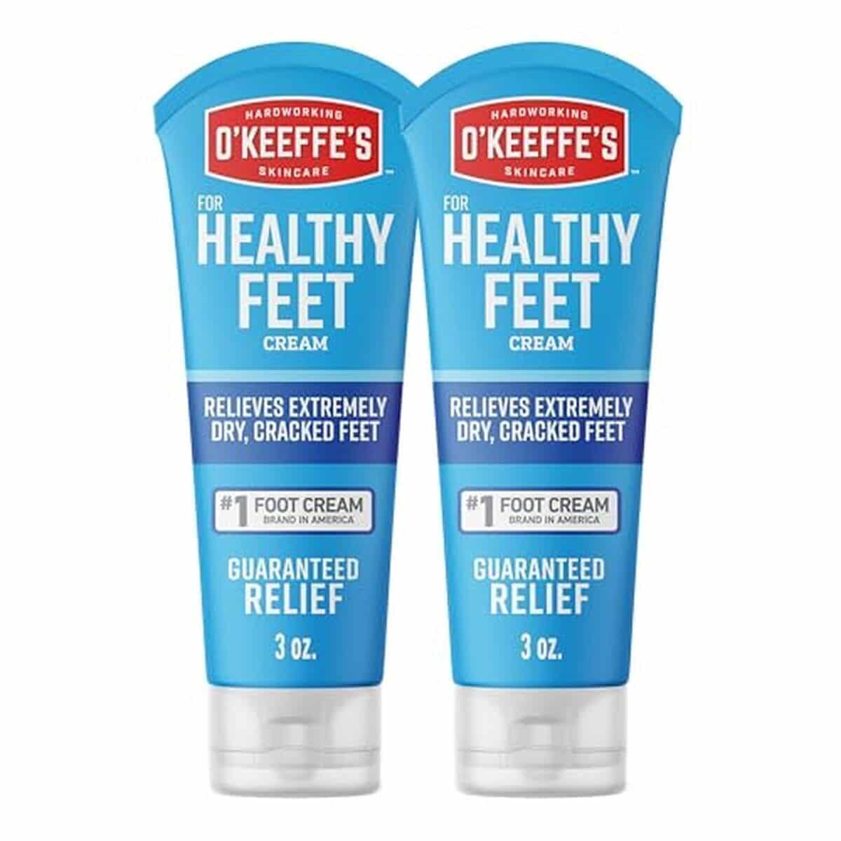 Test de la crème pieds healthy O'Keeffe's en duo pack