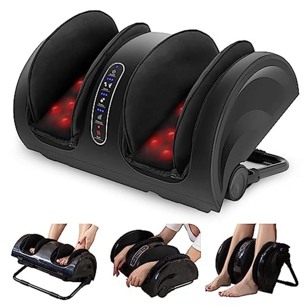 Test du masseur pieds Snailax : chaleur et relaxation shiatsu